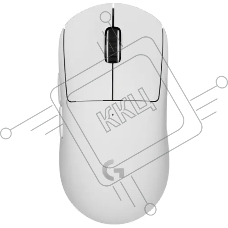 Мышь беспроводная Logitech G PRO X SUPERLIGHT 2 белый, 32000 dpi, радиоканал, USB, кнопки - 5