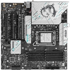 Материнская плата MSI B860M GAMING PLUS WIFI, LGA 1851, Intel B860, 4xDDR5, 4xSATA, 3xM.2, 1xPCIe 4.0 x4, 1xPCIe 5.0 x16, 1xDP, 1xHDMI, 1xUSB-C, 1x 5Gb LAN, 3xUSB-A 2.0, 2xUSB-A 3.2 Gen 1, 1xUSB 3.2 Gen 2, 7.1, 3x3.5 мм, mATX