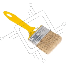 Кисть плоская Rexant 89-0314 «Эмали» 70х12 мм