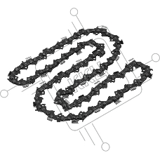Цепь для бензопилы Denzel DGS-4516P, шина 40 см (16