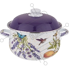 Кастрюля AGNESS 934-548 Прованс лимоны, 3.6 л