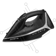 Утюг POLARIS PIR 2483K черный/серебряный, 2400 Вт, 50 г/мин, 175 г/мин, 300 мл
