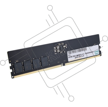 Оперативная память Apacer 32GB DDR5 4800MHz (1*32Gb) DIMM (PC5-38400) CL40 1.1V (Retail) (AU32GHB48CTBBGH/FL.32G2A.PTH)