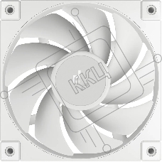 Вентилятор для корпуса DEEPCOOL FD12 белый, 120 мм, 2050 об/мин, 27.6 дБ, 4 pin