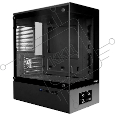 Корпус Ginzzu RX400D mATX жк. Дисплей