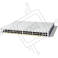 Коммутатор Cisco Catalyst C1300-48P-4G, 48×1 Гбит/с, 4×1 Гбит/с SFP