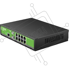 Коммутатор Digma DSW708G-2S-T, 8×1 Гбит/с + 2×1 Гбит/с SFP, управляемый