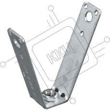Крепление к профнастилу для шпильки М8 ДКС CM330800