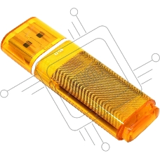 Флеш диск QUMO 32GB USB 2.0 Optiva 01 Orange корпус оранжевый