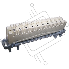 Плинт Lanmaster TWT-LSA10P-DIS-5E 10 пар LSA-PROFIL размык. ABS пластик