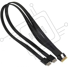 Кабель SuperMicro CBL-SAST-1261-100, Slimline x8 (STR) to 2x Slimline x4 (STR),60/60CM,100 O
