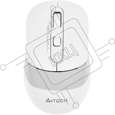 Мышь беспроводная A4Tech Fstyler FG10S белый/серый, 2000 dpi, радиоканал, USB, кнопки - 4
