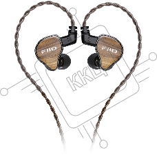 Проводные наушники FiiO FH13 черный, внутриканальные, Jack 3.5/4.4 мм