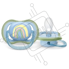 Пустышка Philips Avent ultra air, радуга, 0-6 мес., 1 шт.
