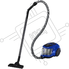 Пылесос Samsung VCC4520S36 синий/черный, 350/1600 Вт, уборка сухая, пылесборник контейнер 1.3 л
