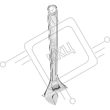 Разводной ключ Deli DL018A 18