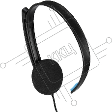 Гарнитура ACD-Call H100A [ACD-H100A-AB1] черная, mini jack 3.5mm, 1х динамик 40мм, поворотный микрофон, управление на проводе, длина провода 1,6м (551929)