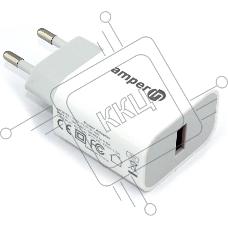 Блок питания (сетевой адаптер) Amperin Quick Charge 3.0 USB 5V/3A,9V/2A,12V/1.5A 18W (YDS-TC018-100)