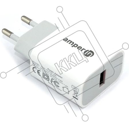 Блок питания (сетевой адаптер) Amperin Quick Charge 3.0 USB 5V/3A,9V/2A,12V/1.5A 18W (YDS-TC018-100)