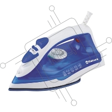Утюг Sakura SA-3063NBL 1800Вт тефлон.подошва пар.увлажнение самоочист