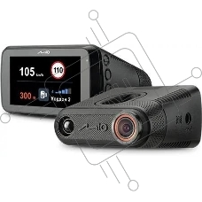 Видеорегистратор с радар-детектором Mio MiVue i85, 1920x1080, 2.7