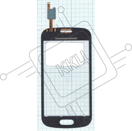 Сенсорное стекло (тачскрин) для Samsung Galaxy Trend Plus GT-S7580, белое