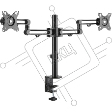 Кронштейн для мониторов Ultramounts UM737 черный 17