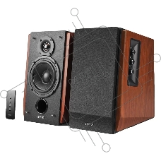 Колонки Edifier R1700 ВТ 2.0 Активные, 2 x 33W RMS, 85 дБА, дерево, беспроводной пульт ДУ