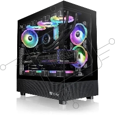 Корпус Thermaltake View 270 TG ARGB черный без БП ATX 6x120mm 2x140mm 1x200mm 2xUSB3.0 audio bott PSU