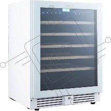 Винный шкаф встраиваемый Cellar Private CP051-1TWH белый, 136 л, 1 отсек, 51 бут.