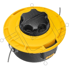 Катушка для триммера DENZEL 96392 полуавтомат. легкая заправка гайка М10 М10 М8, лев.,шаг 1,0 1,25мм