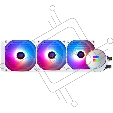 Система водяного охлаждения Thermalright Frozen Magic 360 White ARGB Soc-AM5/AM4/1151/1200/2066/2011/1700 белый 4-pin 25.6dB Al Ret (F-MAGIC-360-WH-ARGB)