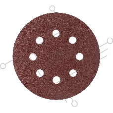 Круг шлифовальный PATRIOT на липучке, 125мм, Р120, 8 отверстий, 5 шт