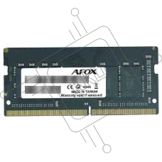 Оперативная память AFOX AFSD44PK1C, DDR4, 4Gb (1x4 Gb), 3200 MHz, CL16, SO-DIMM