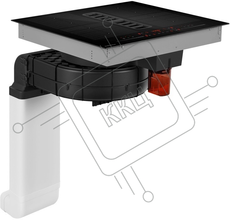 Комплект воздуховодов Maunfeld MIDS834 с фильтром CF314MW (для MIHC834SF2BK)