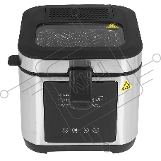 Фритюрница-фондю Steba DF 150 F серебристый/чёрный, 1200 Вт, 2.5 л, 0.8 кг, таймер