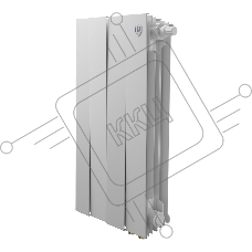 Радиатор биметаллический Royal Thermo PianoForte 500 белый VR80 - 4 секц.