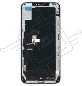 Дисплей Amperin для Apple iPhone XS Max в сборе с тачскрином (Soft Oled), черный