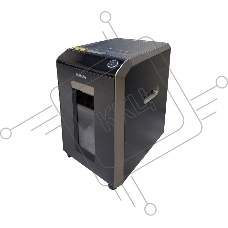 Шредер Office Kit SA200M 1,9х10 черный/серый с автоподачей (секр.P-5) фрагменты 220лист. 40лтр. скобы пл.карты