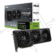 Видеокарта ASUS PRIME-RTX 5080-O16G, 16Gb GDDR7, 256 bit, DisplayPort, HDMI, GPU 2655 MHz 90YV0LX0-M0NA00 Видеокарта ASUS PRIME-RTX 5080-O16G, 16Gb GDDR7, 256 bit, DisplayPort, HDMI, GPU 2655 MHz 90YV0LX0-M0NA00