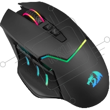 Мышь беспроводная Redragon Mirage Pro черный, 8000 dpi, радиоканал, USB, кнопки - 9