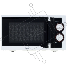 Микроволновая печь BBK 23MWS-928M/W/RU белый, 23 л, 900 Вт, переключатели - поворотный механизм