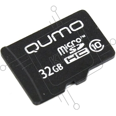 Флеш карта Micro SecureDigital 32Gb QUMO QM32GMICSDHC10NA {MicroSDHC Class 10}