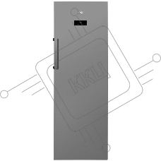 Морозильная камера Beko FNKR5290E21S, серебристый, 255 л, 7 ящиков