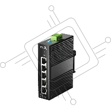 Коммутатор CUDY IF1005, 5×100 Мбит/с, неуправляемый