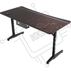 Стол игровой Eureka ERK-GIP-P60B столешница ЛДСП черный каркас черный