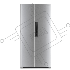 Холодильник Hyundai CS4502F нержавеющая сталь двухкамерный Side by Side 271/165л морозилка сбоку