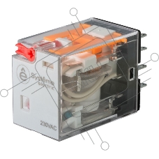 Реле 5A 4CO 230VAC тест кнопка LED