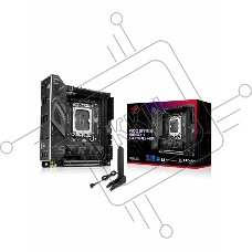 Материнская плата ASUS ROG STRIX B860-I GAMING WIFI, LGA1851, Intel B860, 2xDDR5, 4xSATA, 2xM.2, 1xPCIe 5.0 x16, 1xDP, 1xHDMI, 1xThunderbolt 4, 1x2.5Gb LAN, Wi-Fi 7, 2xUSB 2.0, 3xUSB 3.2 Gen 1, 1xUSB 3.2 Gen 2, 1xUSB 3.2 Gen 2x2, 1xUSB-C, 1xS/PDIF, 2x3.5 