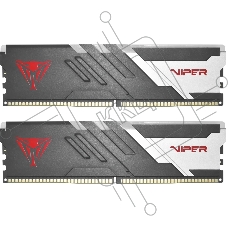 Оперативная память Patriot Viper Venom, DDR5, 48GB (2x24 GB), 6000 MHz, CL30, радиатор, RGB, чёрный